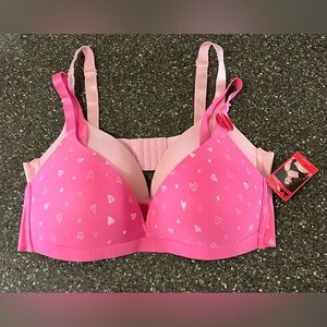 NEW Two Pack Strm Line Wire Free Full Figure Bras Intimates 40C Comfy Everyday